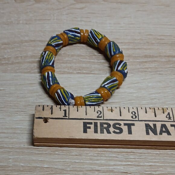 Hand Crafted Chunky Stretchy Resin Beaded Bracelet Fashion Jewelry #41 - Picture 2 of 14